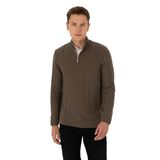 U.S. Polo Assn. Erkek Kahverengi Kazak/triko 50288881-VR029, L