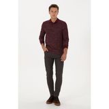 U.S. Polo Assn. Erkek Kahverengi Slim Fit Jean Pantolon 50310320-VR221 - Orkide - 30