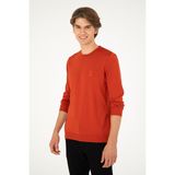 U.S. Polo Assn. Erkek Kiremit Kazak/triko 50288888-VR031, Kırmızı, XL, KIREMIT
