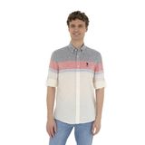 U.S. Polo Assn. Erkek Kırmızı Gömlek Desenli 50283691-VR030