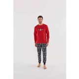 U.S. POLO Assn. Erkek Kırmızı Pijama Takım
