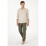 U.s. Polo Assn. Erkek Koyu Haki Pantolon (Kanvas-Chino) 50300997-VR111
