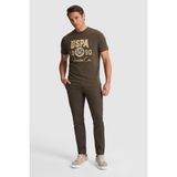 U.s. Polo Assn. Erkek Koyu Haki Pantolon (Kanvas-Chino) 50322310-VR111 - 34