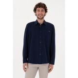 U.s. Polo Assn. Erkek Koyu Mavi Gömlek Jean 50304363-DN0023 - XL