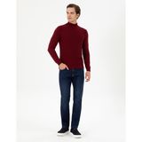 U.S. Polo Assn. Erkek Koyu Mavi Straight Fit Jean Pantolon 50295319-DN0023 - 33 - Dark Blue