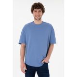 U.S. Polo Assn. Erkek Koyu Mavi Tişört Basic 50305988-VR032 - XS