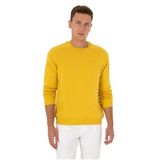 U.s. Polo Assn. Erkek Koyu Sarı Sweatshirt 50313757-VR094