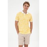 U.s. Polo Assn. Erkek Koyu Sarı Tişört 50299663-VR094 - M