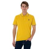 U.s. Polo Assn. Erkek Koyu Sarı Tişört Basic 50306011-VR094