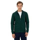 U.S. Polo Assn. Erkek Koyu Yeşil Hırka (örme) 50289028-VR079, M, KOYU YESIL
