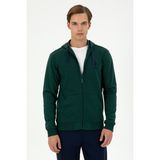 U.S. Polo Assn. Erkek Koyu Yeşil Hırka (Örme) 50289028-VR079