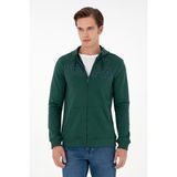 U.S. Polo Assn. Erkek Koyu Yeşil Hırka (Örme) 50295172-VR079