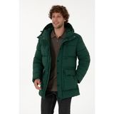 U.s. Polo Assn. Erkek Koyu Yeşil Kaban 50312014-VR079 - 52