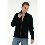 U.S. Polo Assn. Erkek Koyu Yeşil Polar Örme Hırka 50290594-VR079