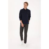 U.S. Polo Assn. Erkek Koyu Yeşil Slim Fit Kanvas / Chino Pantolon 50311608-VR079