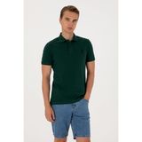 U.s. Polo Assn. Erkek Koyu Yeşil Tişört Basic 50298041-VR079 - M