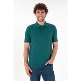 U.S. Polo Assn. Erkek Koyu Yeşil Tişört Basic 50306007-VR101 - Dark Eden