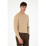 U.S. Polo Assn. Erkek Kum Kazak/triko 50298267-VR085, Beyaz, XL