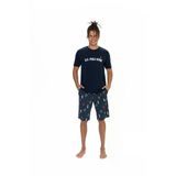 U.s. Polo Assn. Erkek Lacivert %100 Pamuk Pijama Takımı - Arsno18h86t6f