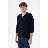 U.s. Polo Assn. Erkek Lacivert Hırka (Triko) 50298272-VR033