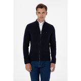 U.s. Polo Assn. Erkek Lacivert Hırka (Triko) 50313688-VR033