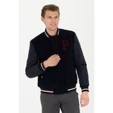 U.S. Polo Assn. Erkek Lacivert Kaşe Mont 50274107-VR033 - 54