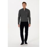 U.S. Polo Assn. Erkek Lacivert Slim Fit Kanvas / Chino Pantolon 50310150-VR033
