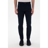 U.S. Polo Assn. Erkek Lacivert Slim Fit Kanvas Pantolon 50297545-VR033 - 32