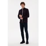 U.S. Polo Assn. Erkek Lacivert Slim Fit Kanvas Pantolon 50297545-vr033