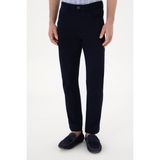 U.S. Polo Assn. Erkek Lacivert Slim Fit Kanvas Pantolon 50309119-VR033 - 32