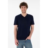 U.S. Polo Assn. Erkek Lacivert Tişört Basic 50305858-VR033 - M