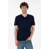 U.S. Polo Assn. Erkek Lacivert Tişört Basic 50305858-VR033