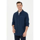 U.S. Polo Assn. Erkek Mavi Gömlek Jean 50272608-DN0022 - Mid Blue