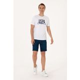 U.S. Polo Assn. Erkek Mavi Jean Şort 50306058-DN0030