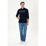 U.S. Polo Assn. Erkek Mavi Loose Fit Jean Pantolon 50308292-DN0022 - Mid Blue - 34