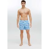 U.S. Polo Assn. Erkek Mavi Orta Boy Deniz Şortu - 2XL