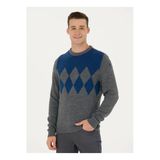 U.s. Polo Assn. Erkek Minimalist Yuvarlak Yaka Kazak - Günlük Stil