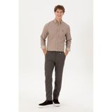 U.s. Polo Assn. Erkek Mor Pantolon Kanvas-chino 50291198-vr038 Mor