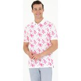 U.S. Polo Assn. Erkek Pembe Polo Yaka Tişört 50263426-VR041 - Pembe-01