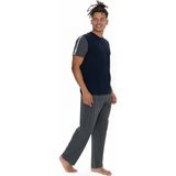 U.s. Polo Assn. Erkek Pijama Takımı 18898 Lacivert Pamuklu Konforlu Tasarım