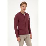 U.s. Polo Assn. Erkek Plum Hırka Triko 50313690-vr177 New Plum
