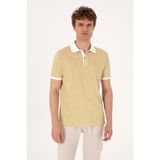 U.S. Polo Assn. Erkek Regular Fit Açık Haki Polo Yaka Tişört 50311937-VR183 - Haki-1070