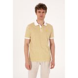 U.S. Polo Assn. Erkek Regular Fit Açık Haki Polo Yaka Tişört 50311937-vr183