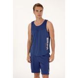 U.S. Polo Assn. Erkek Regular Fit Açık Lacivert Bisiklet Yaka Kolsuz Tişört 50299524-VR059 - M