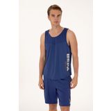 U.S. Polo Assn. Erkek Regular Fit Açık Lacivert Bisiklet Yaka Kolsuz Tişört 50299524-vr059