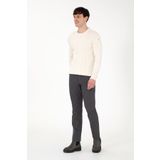 U.S. Polo Assn. Erkek Regular Fit Antrasit Kanvas Pantolon 50291178-VR006