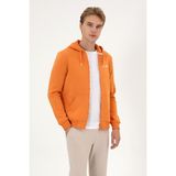 U.S. Polo Assn. Erkek Regular Fit Bakır Şardonlu Örme Hırka 50313755-VR182 - 2XL