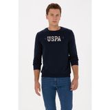 U.S. Polo Assn. Erkek Regular Fit Bisiklet Yaka Lacivert Sweatshirt 50315536-VR033