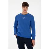 U.S. Polo Assn. Erkek Regular Fit Bisiklet Yaka Saks Sweatshirt 50293436-VR045