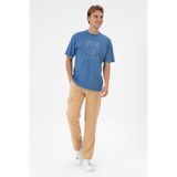 U.S. Polo Assn. Erkek Regular Fit Camel Kanvas Pantolon 50300441-VR015